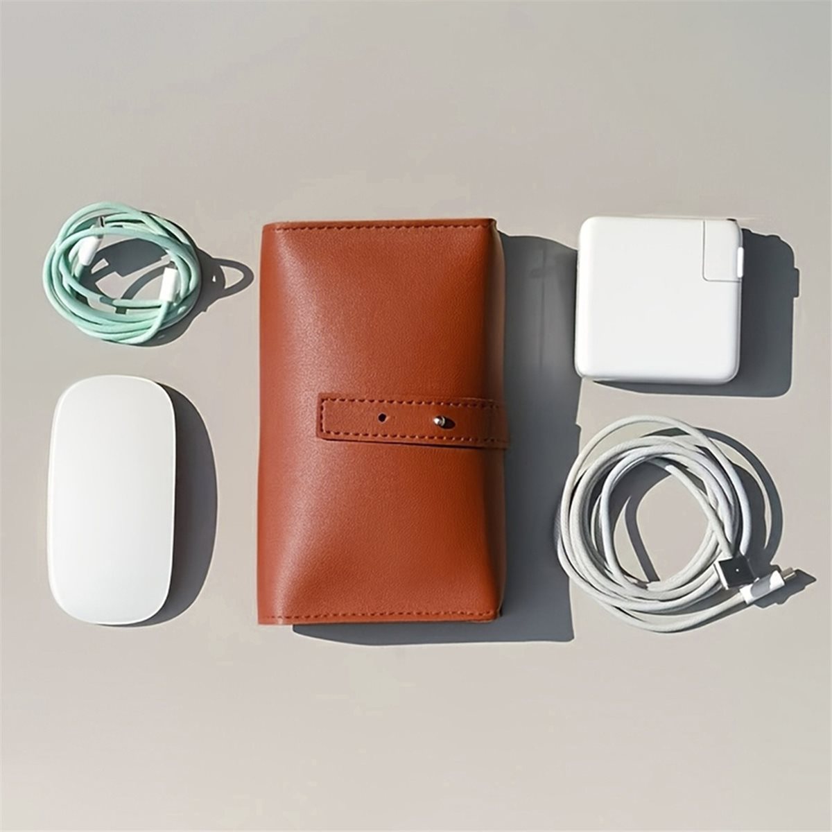 Tech Accessories Storage - (A94Z) Organizador de PU con Múltiples