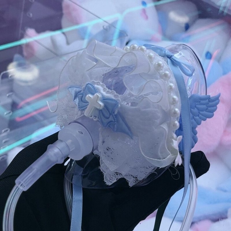 Máscara de oxígeno decorativa  - Kawaii Tech Accessories reseña y precio