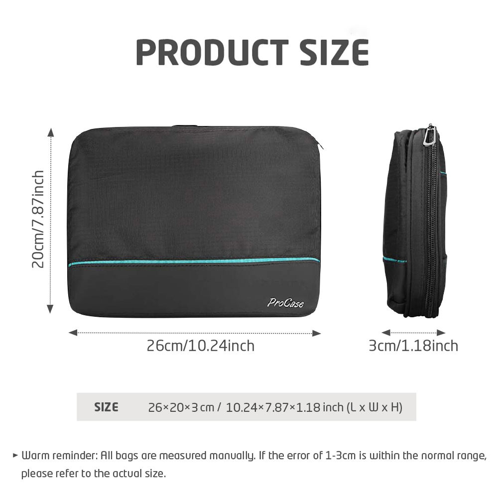 Bolsa organizadora para dispos - Tech Accessories Travel Organizer Pouch reseña y precio