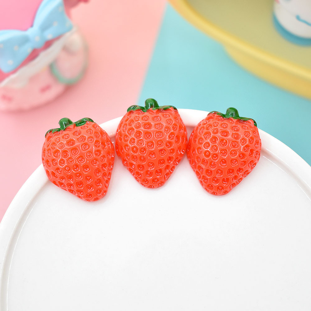 30 Uds. Kawaii Flatback Strawb - Kawaii Tech Accessories reseña y precio
